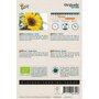 Buzzy ® Bio Helianthus, Reuzenzonnebloem giganteus Achterzijde